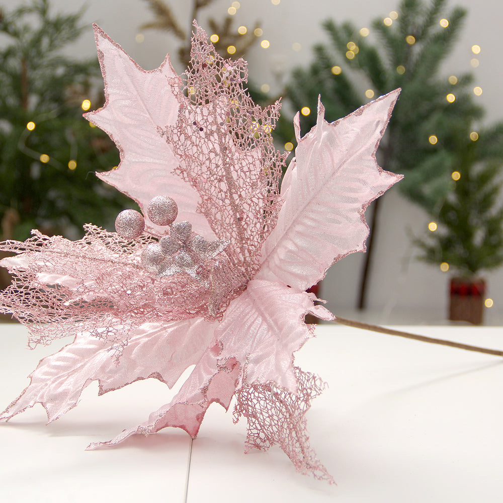 Artificial Leaves PINK Leaves with Leaves Decorations for Party Wedding Birthday Decorations