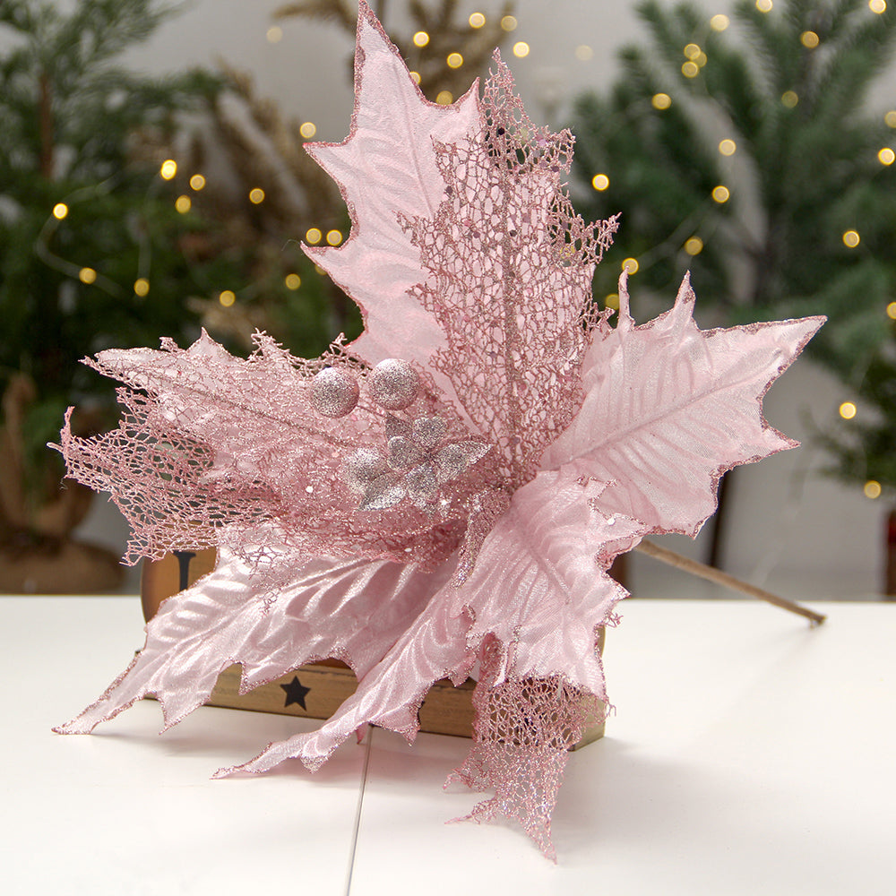 Artificial Leaves PINK Leaves with Leaves Decorations for Party Wedding Birthday Decorations