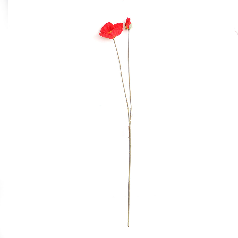 Beautiful Color Poppy Flower Artificial Flower For Home Wedding Decoration