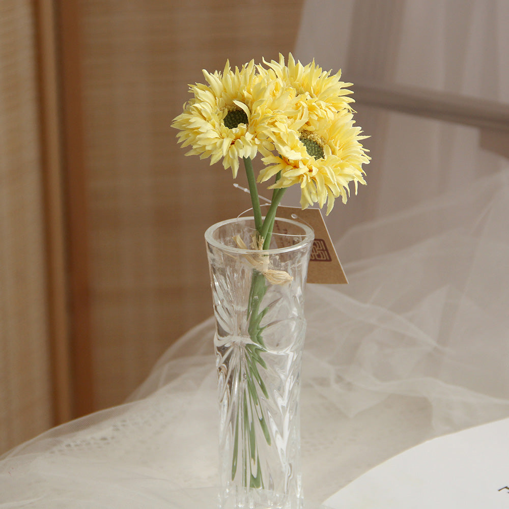 25cm mini gerbera daisy bush artificial flower spring and autumn