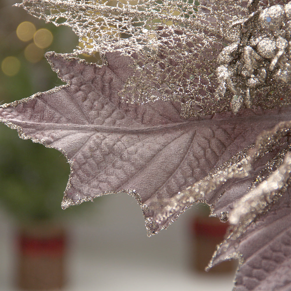 Artificial Plants PURPLE Leaves Fake Plant Grass Party Decor