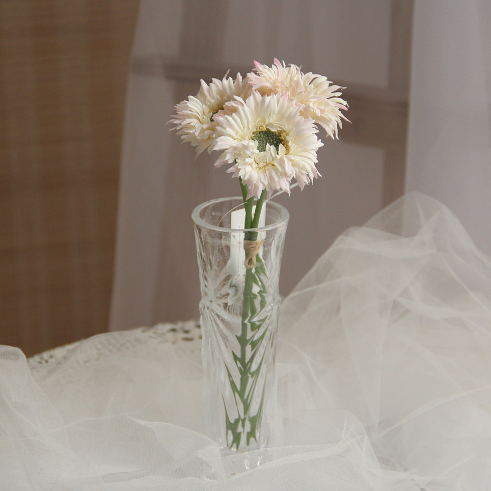 25cm mini gerbera daisy bush artificial flower spring and autumn