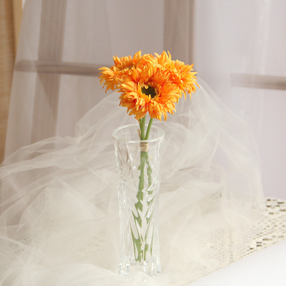 25cm mini gerbera daisy bush artificial flower spring and autumn