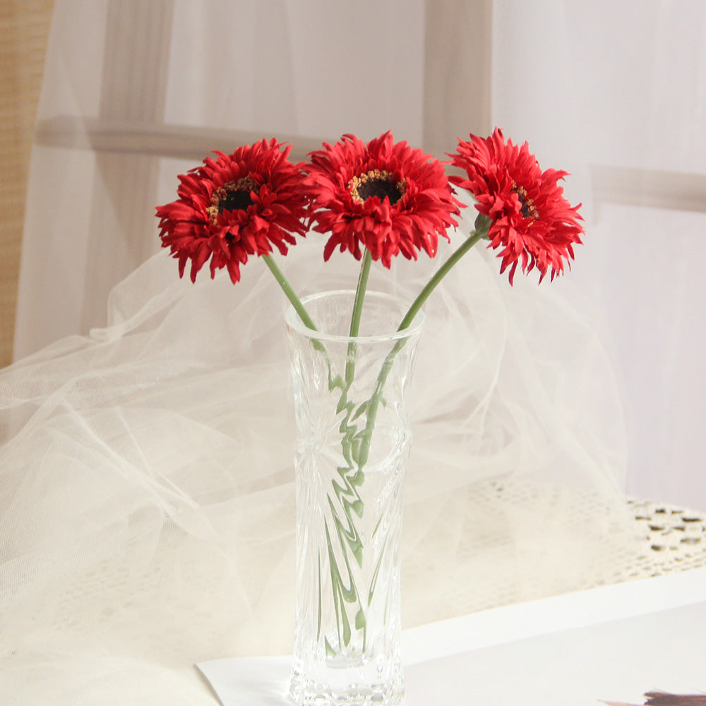 25cm mini gerbera daisy bush artificial flower spring and autumn