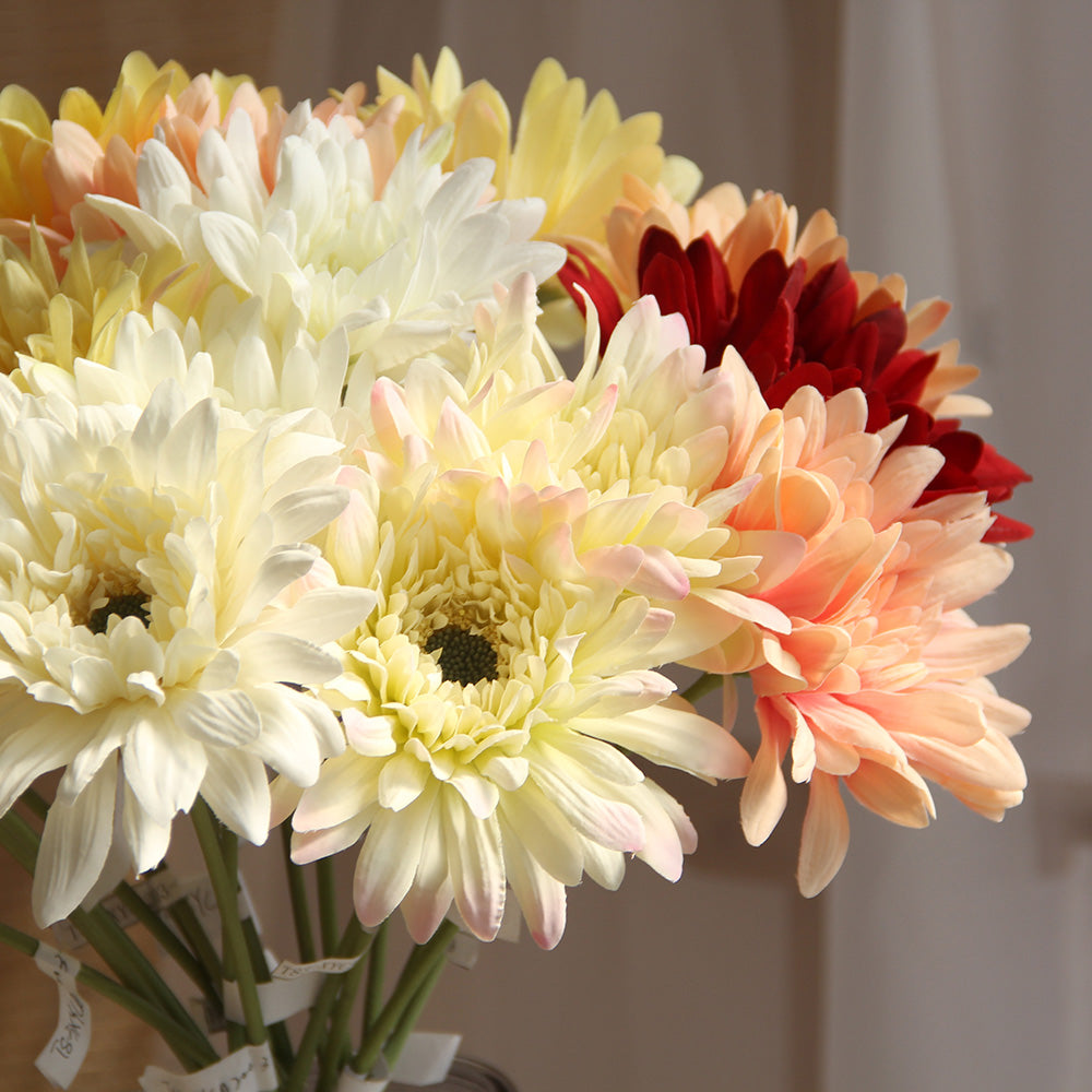 Decorative Artificial Flowers Preserved Flowers In Glass Artificial Flowers For Home Decor