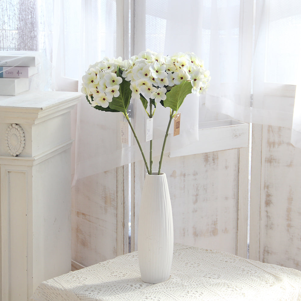 65CM 36 Slices of Begonia Artificial Flower Spring and Summer Single Stem Silk Malus Spectabilis Faux Flowers for Wedding Home Decoration
