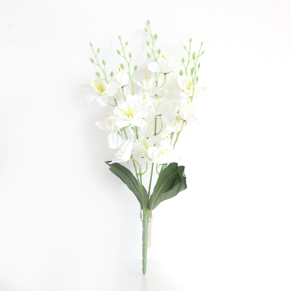 65cm large 5 fork narcissus spray flower artificial flower home decoration