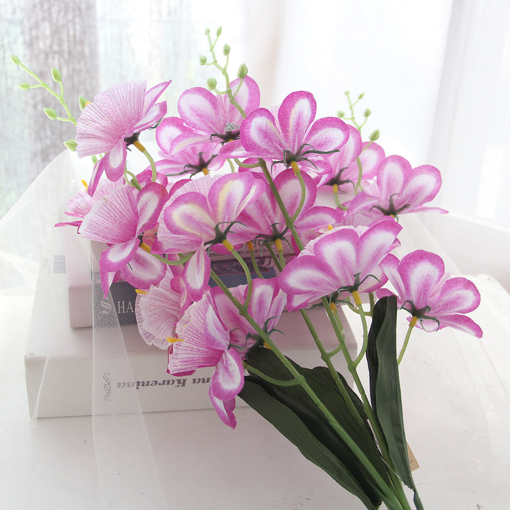 65cm large 5 fork narcissus spray flower artificial flower home decoration
