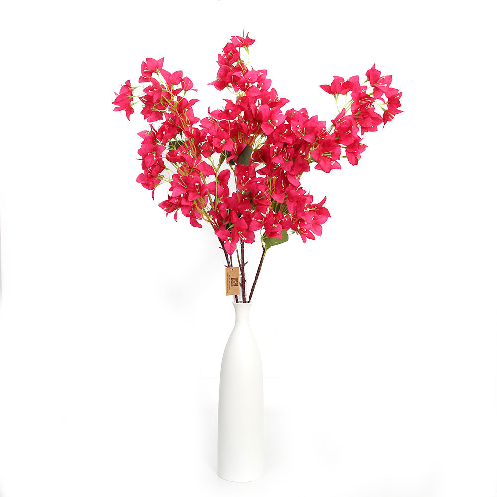 120cm High Quality Middle Branch Bougainvillea Artificial Flower Spring and Summer blossom Great for Home Party Decor