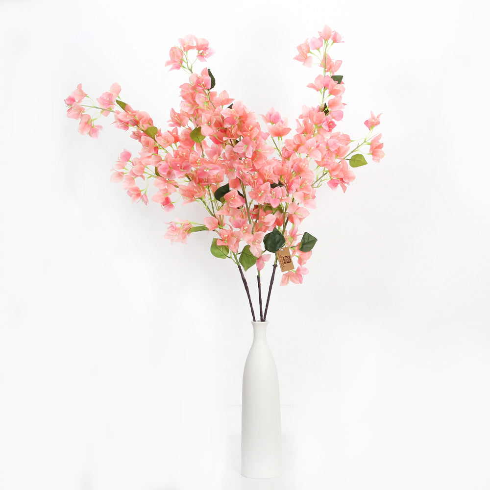 Decorative Hot Pink Triangle Plum artificial Artificial Bougainvillea Flowers Large Artificial Flowers Decor Wedding