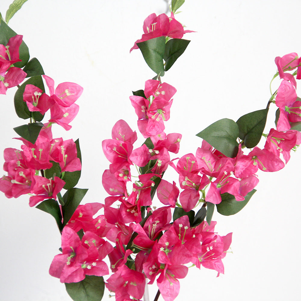 China Bougainvillea Triangle Plum Blossom Artificial Flower Spring and Summer Decorative Flowers for Home Decor