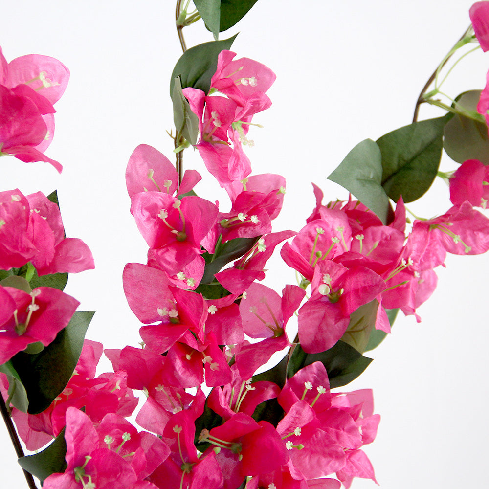 78CM Small Bougainvillea Triangle Plum Blossom Artificial Flower Spring and Summer Home Decor