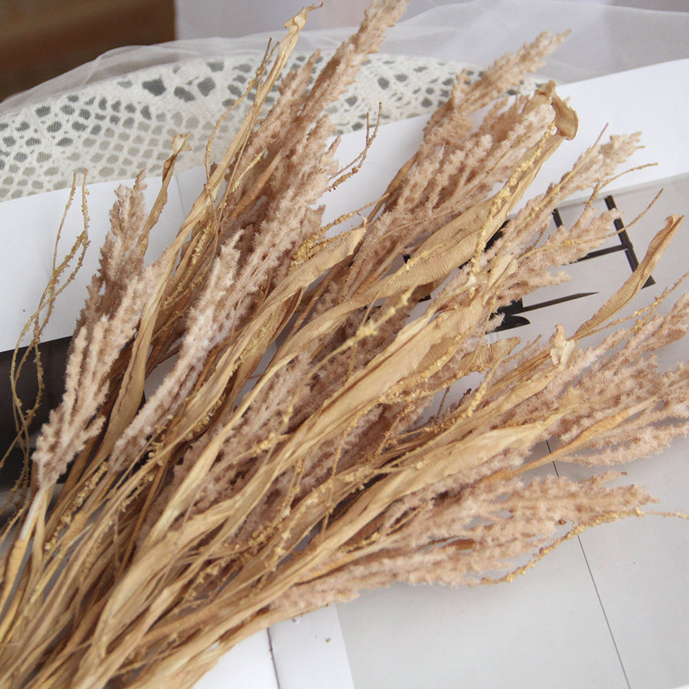 Artificial Grass Flower Arrangement Decorative Flower Faux Bouquet Flowers for Wedding Home Decorations