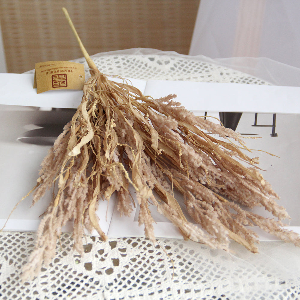Artificial Grass Flower Arrangement Decorative Flower Faux Bouquet Flowers for Wedding Home Decorations