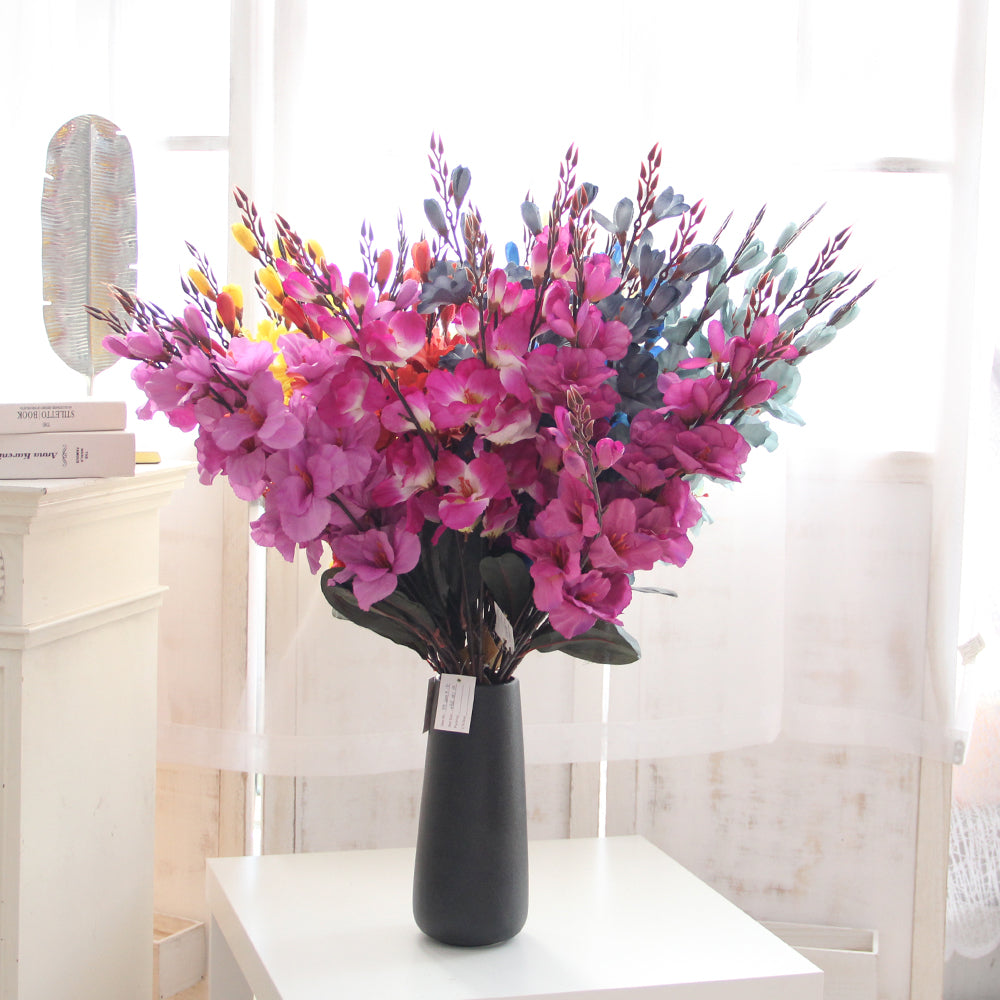 72cm 5 fork phalaenopsis richid artificial flower home decoration