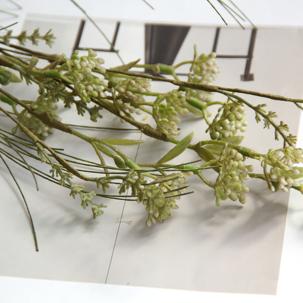 Classic Artificial Flowers Grass Flower Decorative Flowers Plants Floral Arrangements in Vases For Hotel Home Decoration