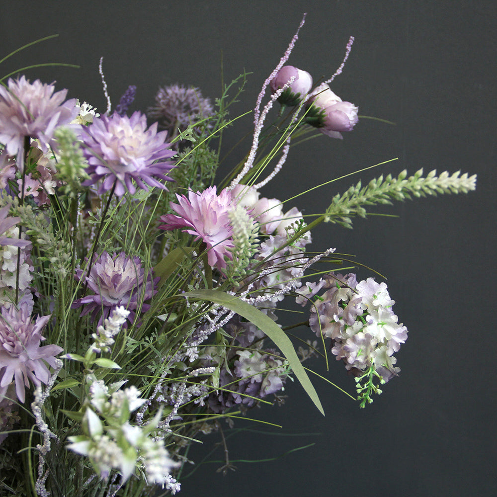 Bedroom Artificial Flowers Bouquet For Home Indoor Decor Wedding Office Store Flower Artificial Purple Flowers