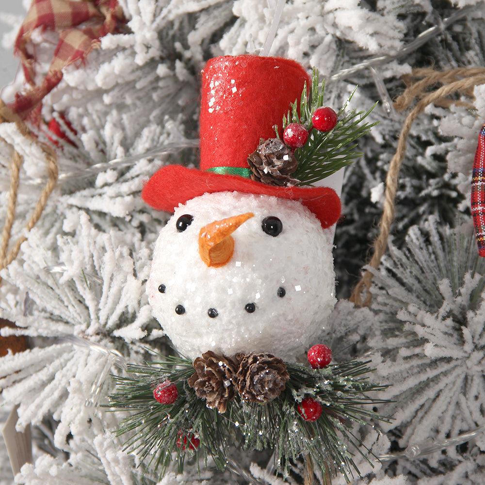 17cm Snowman Decorating Make a Snowman Winter Holiday Outdoor Decoration