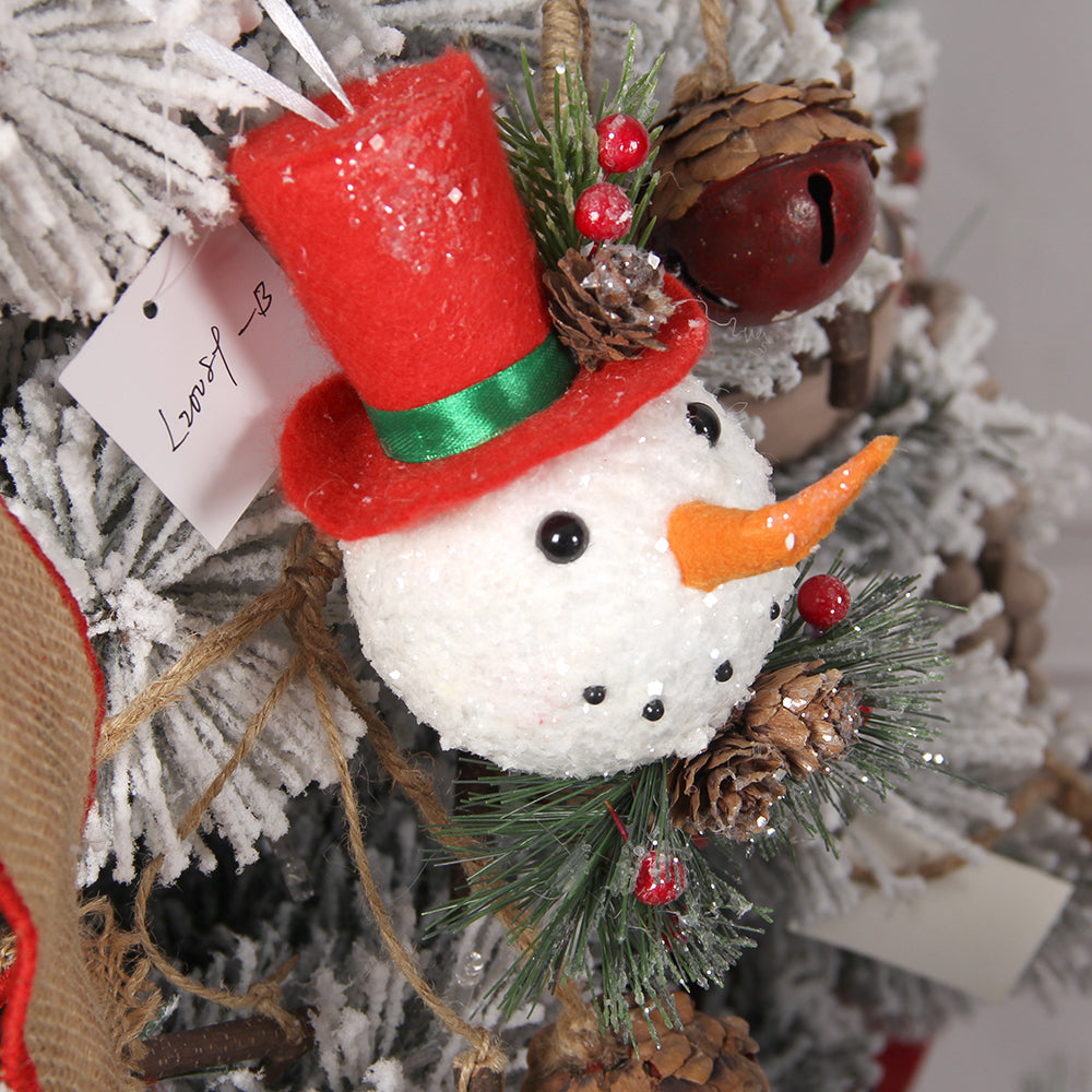 17cm Snowman Decorating Make a Snowman Winter Holiday Outdoor Decoration