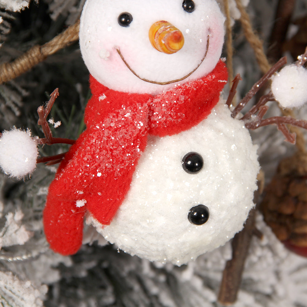 15cm snowman decorating make a snowman winter holiday outdoor decoration