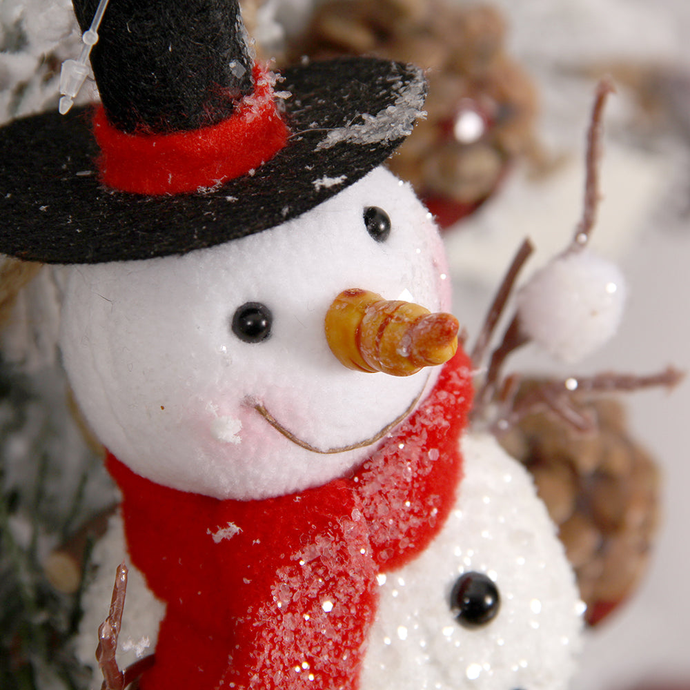 15cm snowman decorating make a snowman winter holiday outdoor decoration