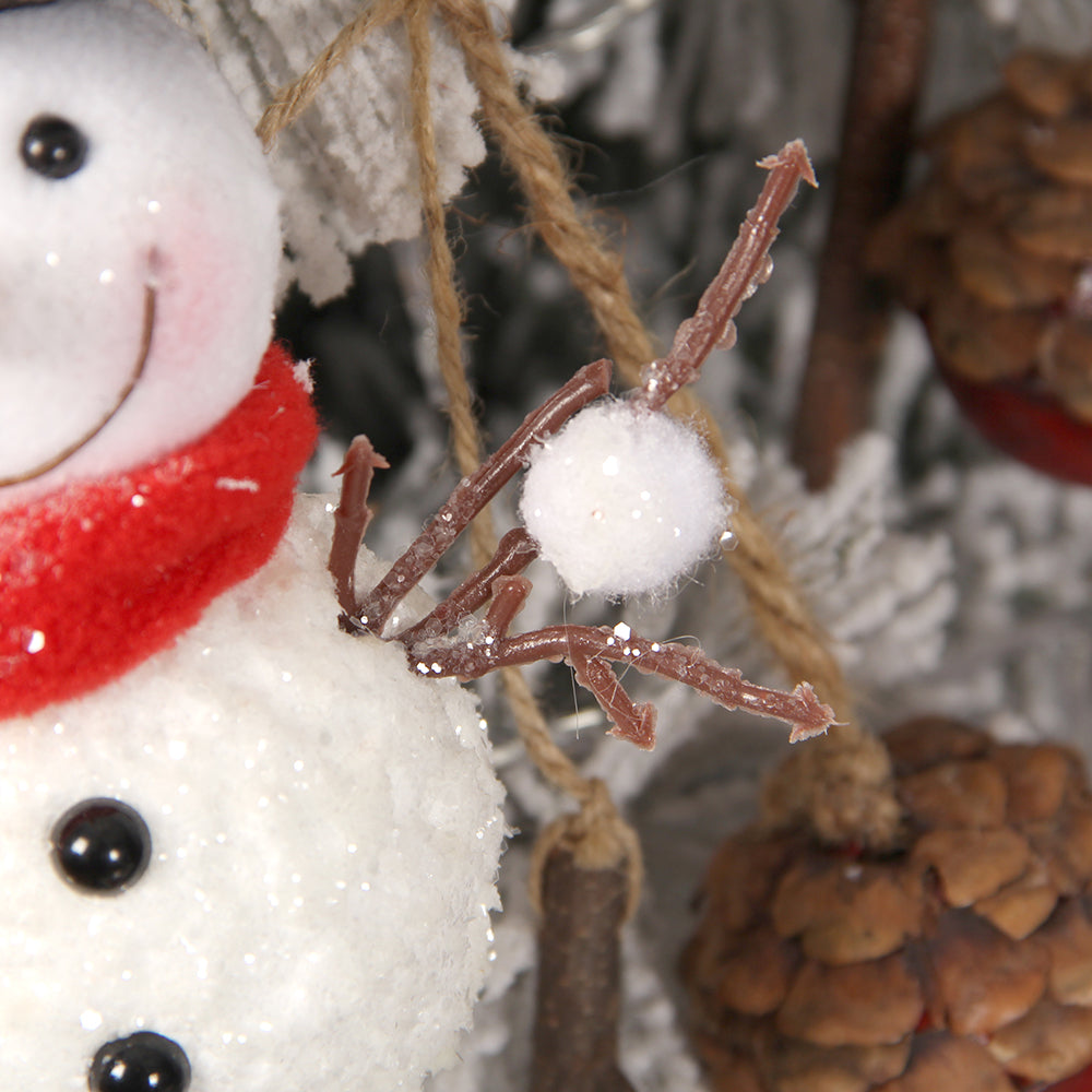 15cm snowman decorating make a snowman winter holiday outdoor decoration