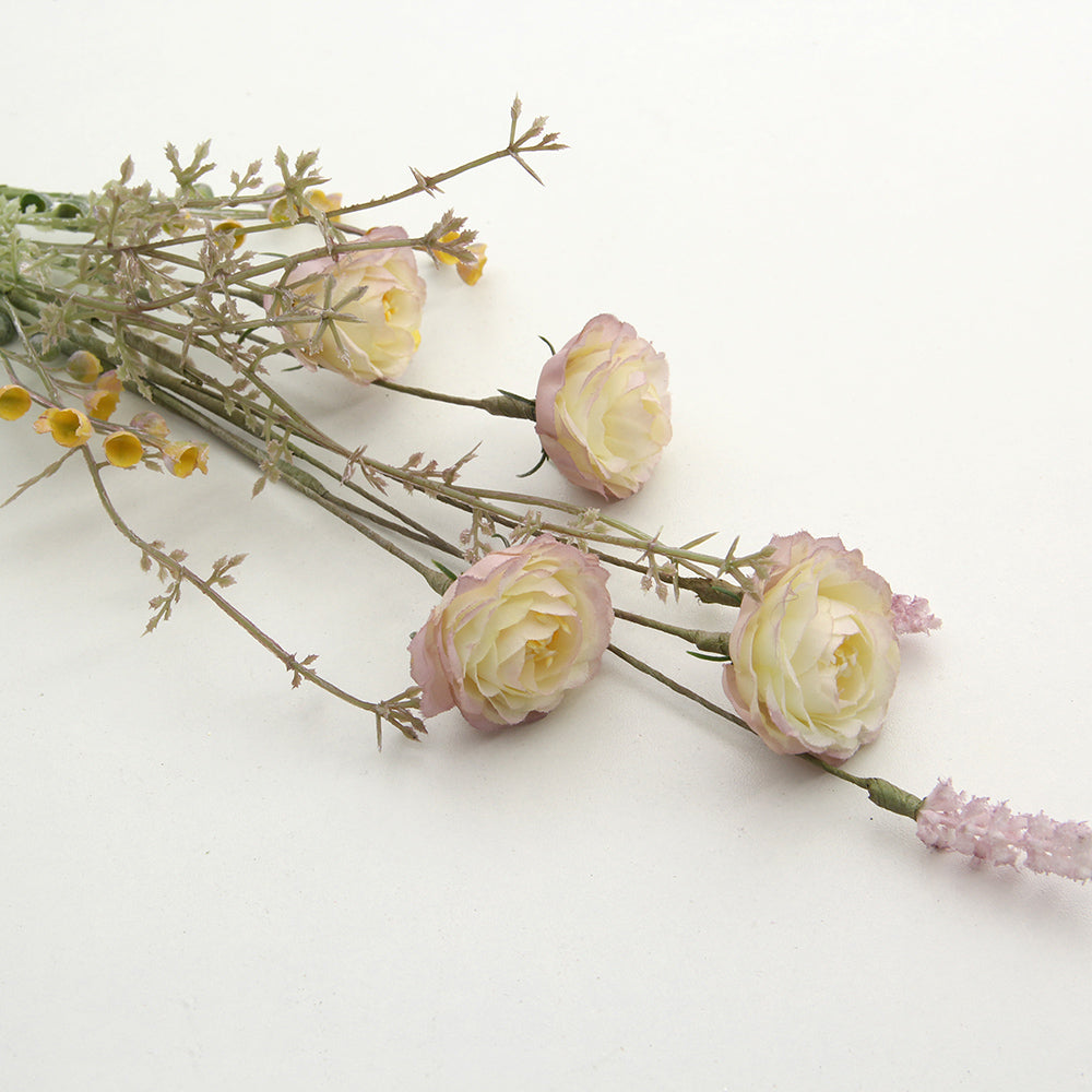 Bedroom Artificial Flowers Bouquet For Home Indoor Decor Wedding Office Store Flower Artificial Purple Flowers