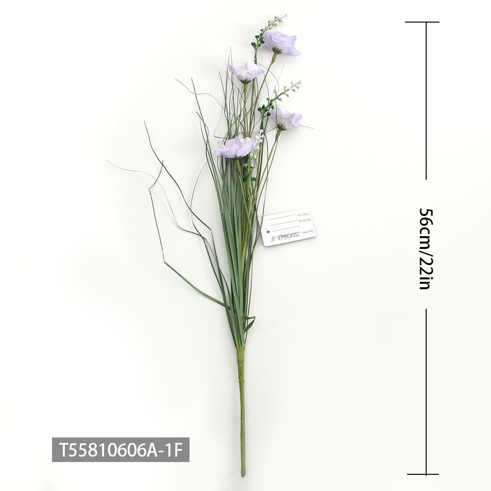 Bedroom Artificial Flowers Bouquet For Home Indoor Decor Wedding Office Store Flower Artificial Purple Flowers