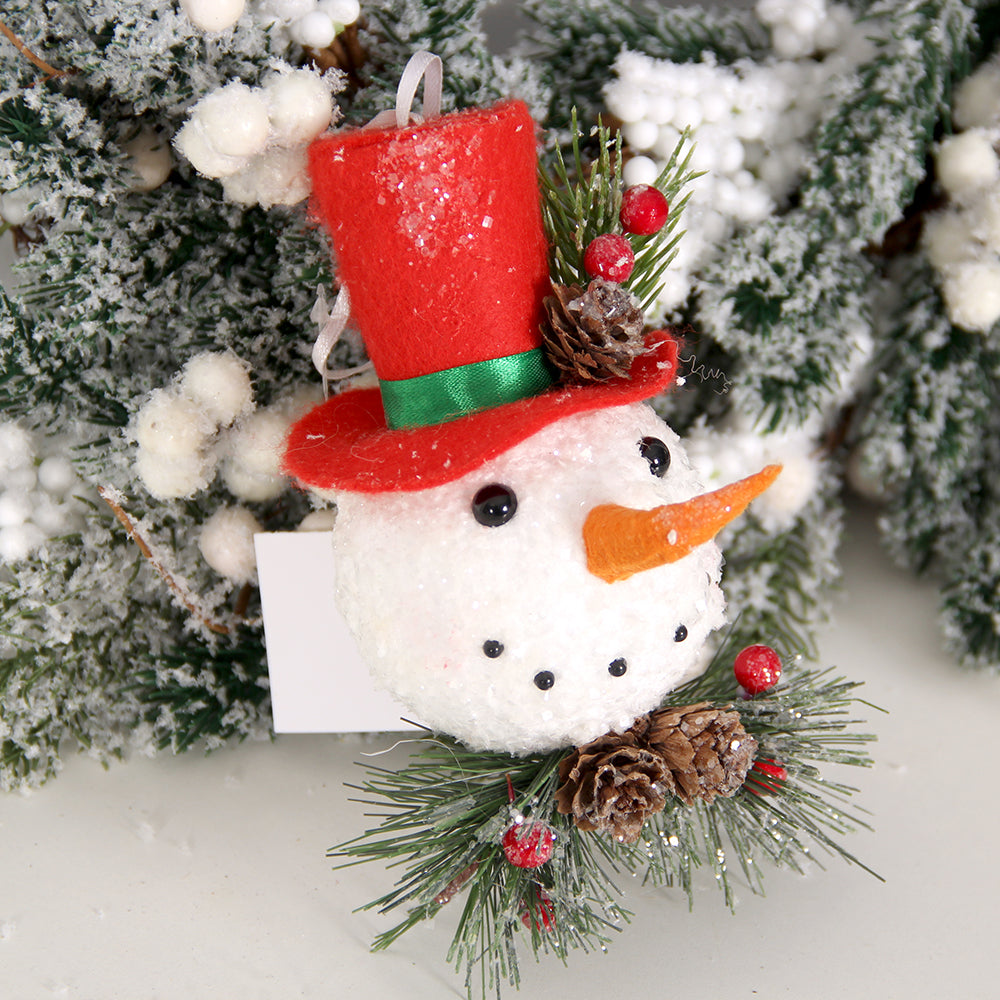 17cm Snowman Decorating Make a Snowman Winter Holiday Outdoor Decoration