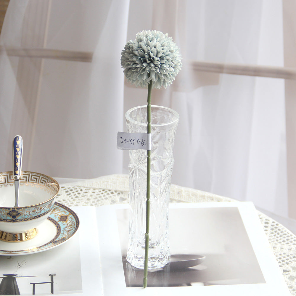 Classic Chrysanthemum Spray Ball Flower Bouquet Artificial Spring and Summer Home Decor
