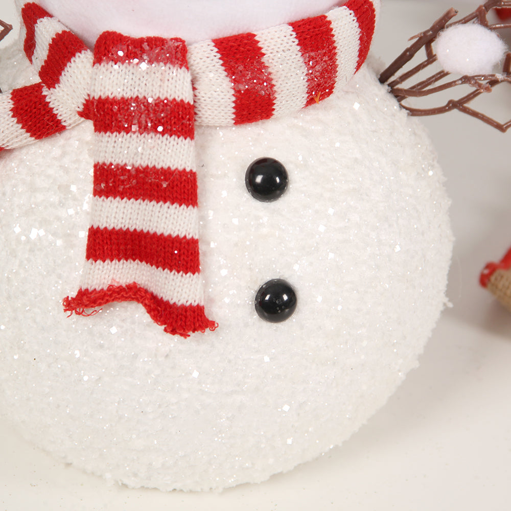 34CM Snowman Decorating Make a Snowman Winter Holiday Outdoor Decoration