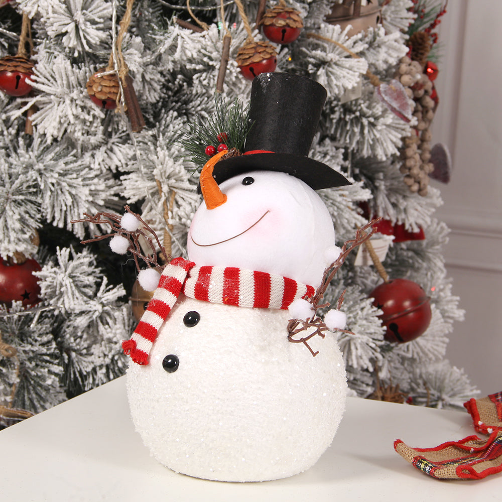 34CM Snowman Decorating Make a Snowman Winter Holiday Outdoor Decoration