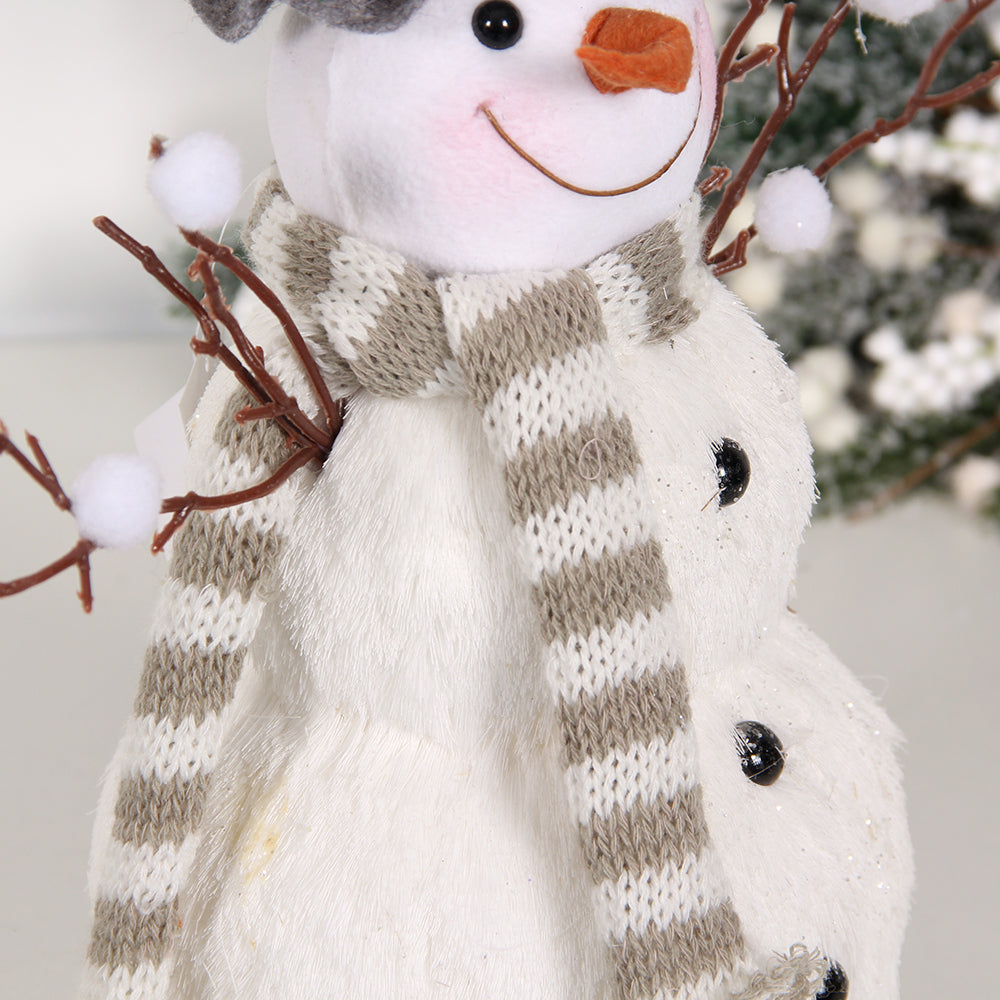 34CM Snowman Decorating Make a Snowman Winter Holiday Outdoor Decoration