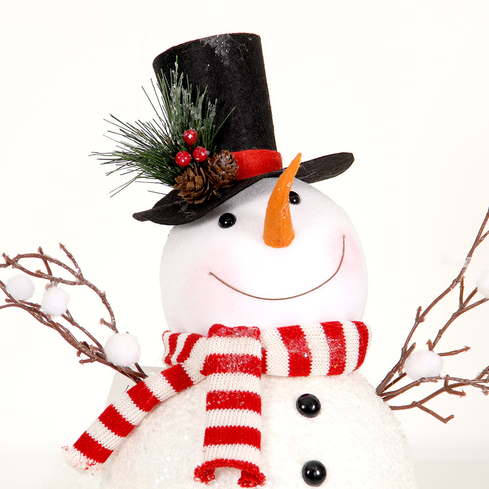 34CM Snowman Decorating Make a Snowman Winter Holiday Outdoor Decoration