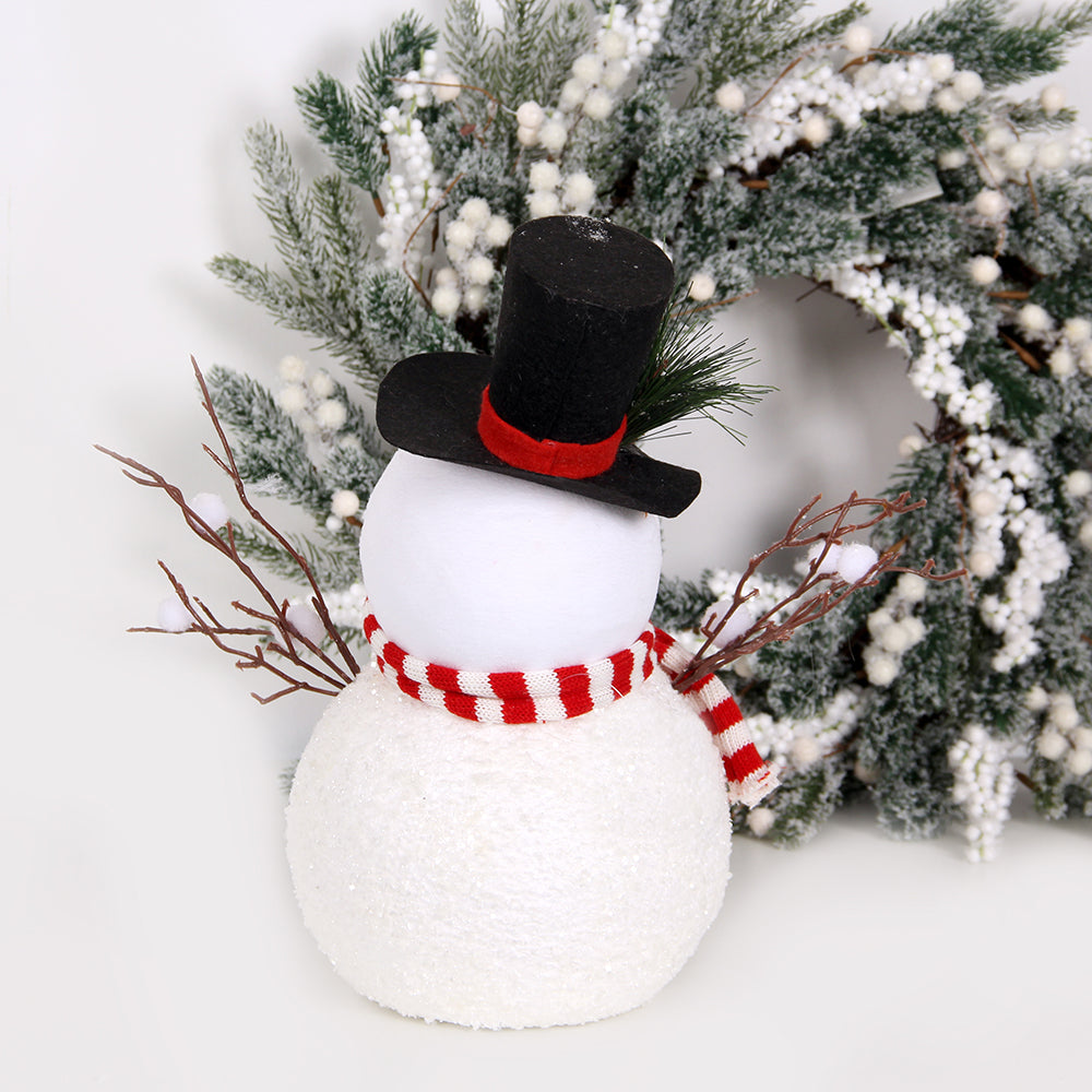 34CM Snowman Decorating Make a Snowman Winter Holiday Outdoor Decoration