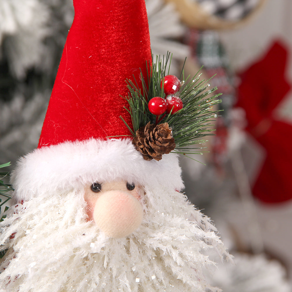 51CM Santa Claus Whitebeard Doll Gnomes Home Decoration Christmas Decoration