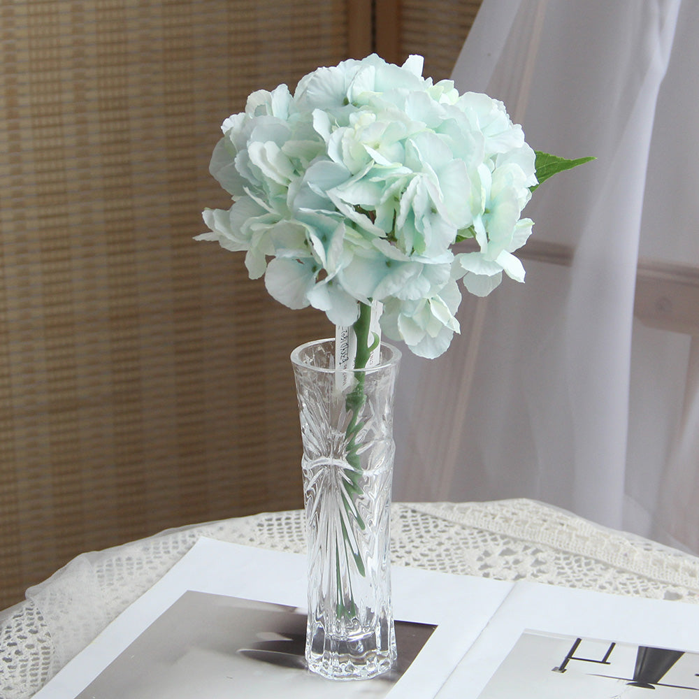 Hydrangea Silk Flower Artificial Hydrangea Silk Flowers Head for Wedding Centerpieces Bouquets DIY Floral Decor Home Decor