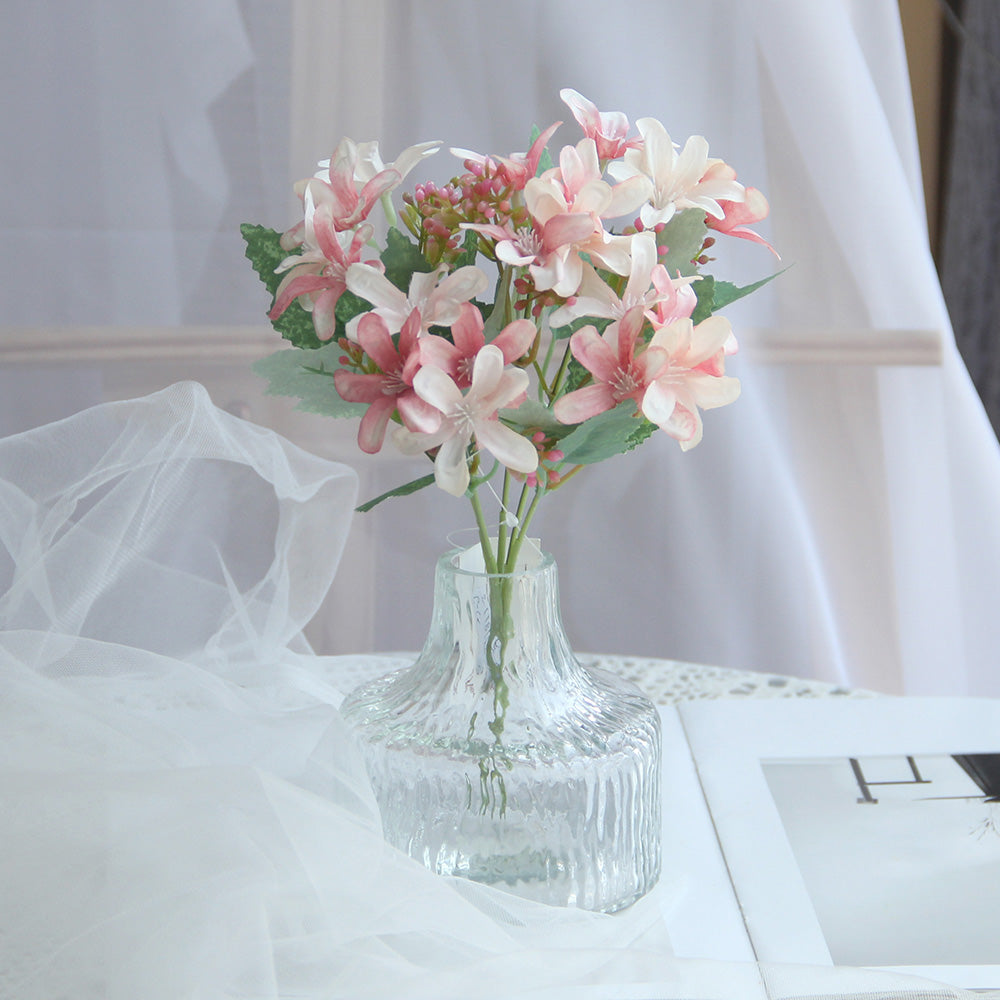 New Design 32cm Daffodils Bouquet Artificial Silk Flowers For Home Decoration Wedding Stage Decoration Bride Holding Flowers