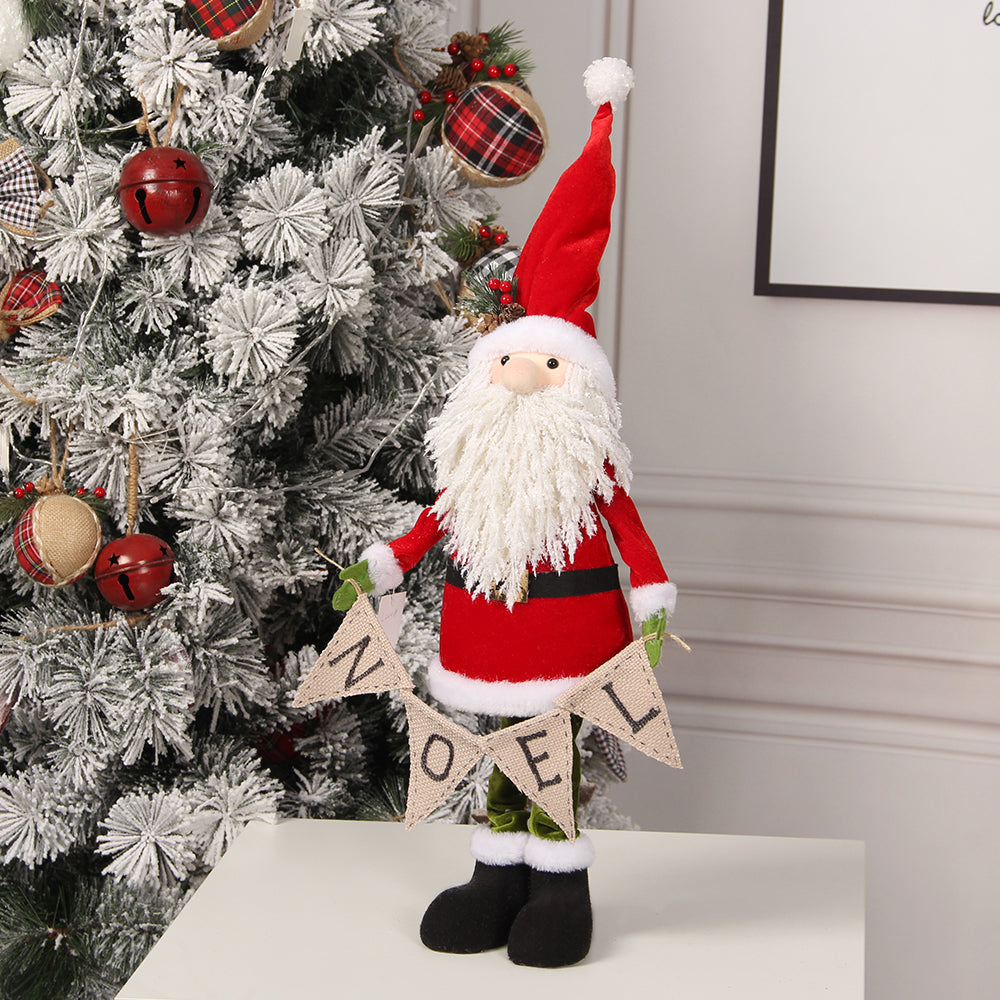 80 cm Santa Gnomes for tale decor Christmas