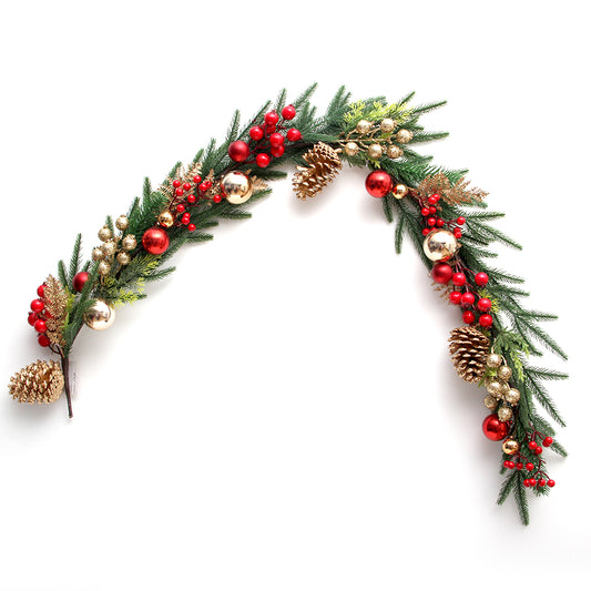 150cm Christmas garland Christmas decoration for front door
