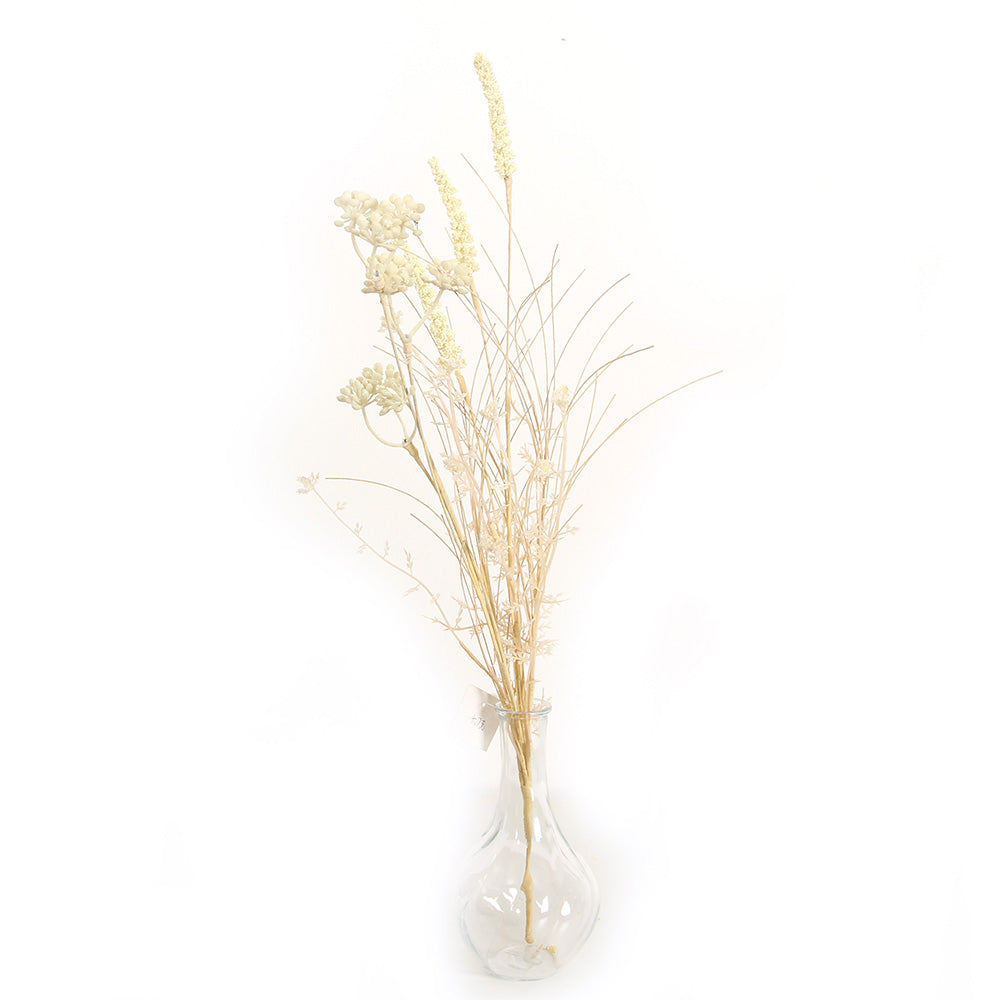 Artificial Flower Spray Flower pampas grass bunny tail grass