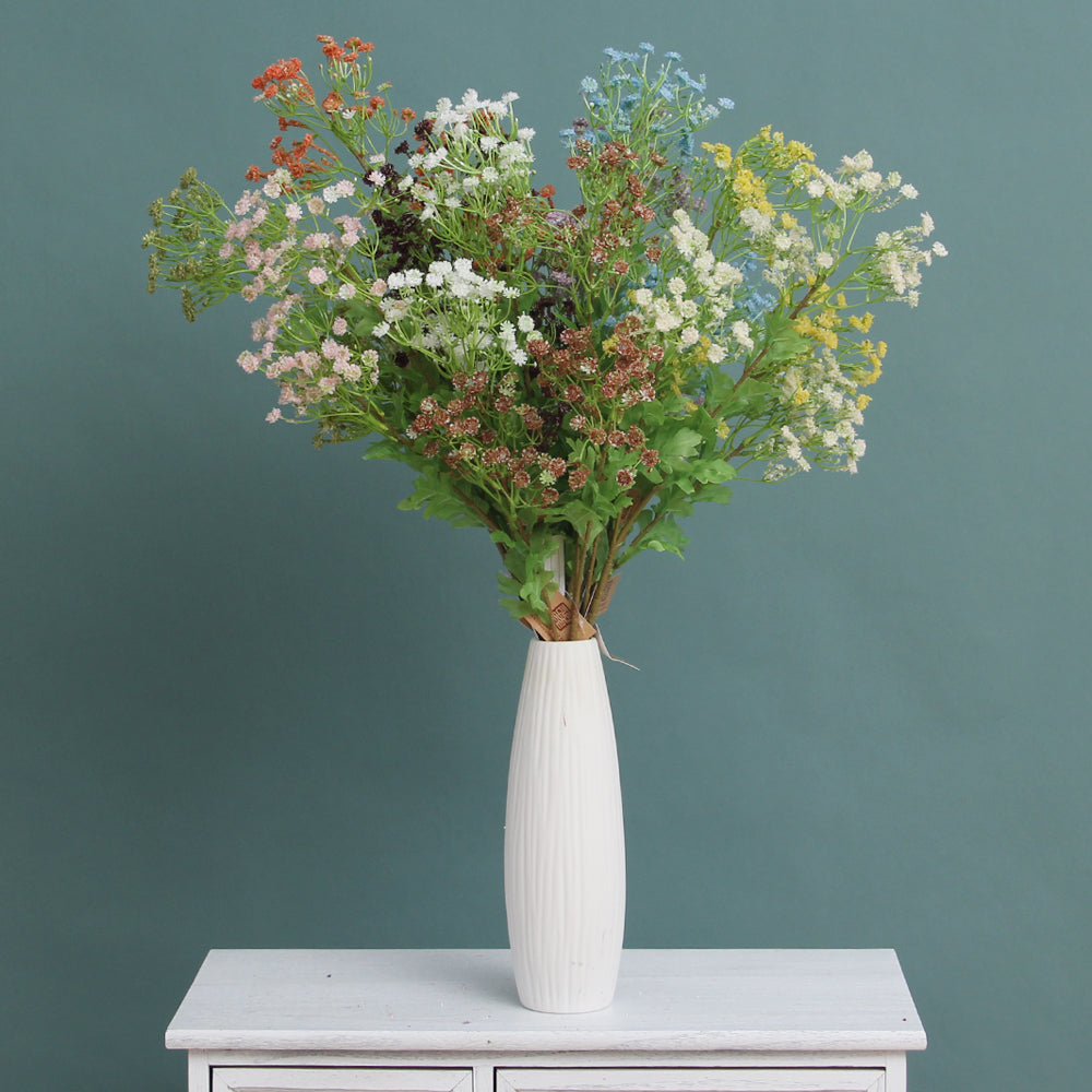 Transworld 70cm Floral Spray Artificial Flower Spring Summer for Wedding Home Decorations