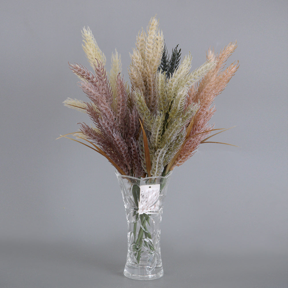 45cm artificial grass flowers artificial branch for autumn decoration