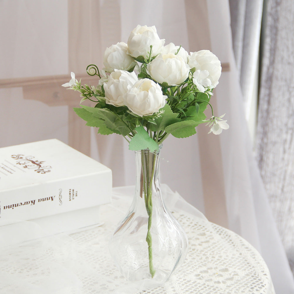 30cm peony spray artificial flower spring