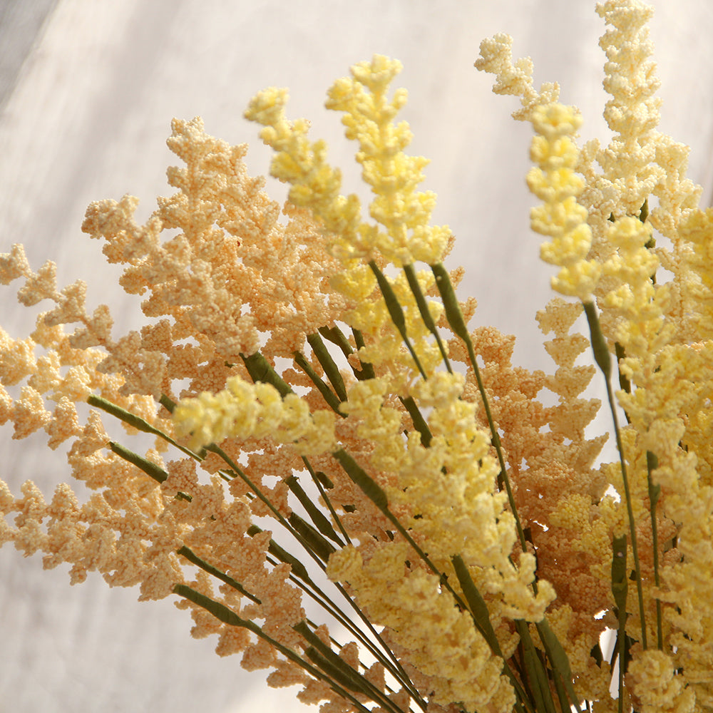 Hot Sale Artifical Lavender Branches Faux Laverder Stems Wedding Flower Table Plants for Vase