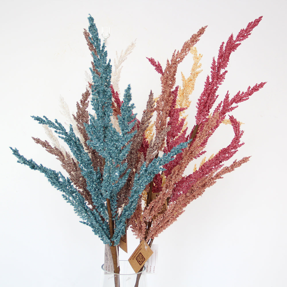 85cm artificial grass flowers artificial branch for autumn decoration