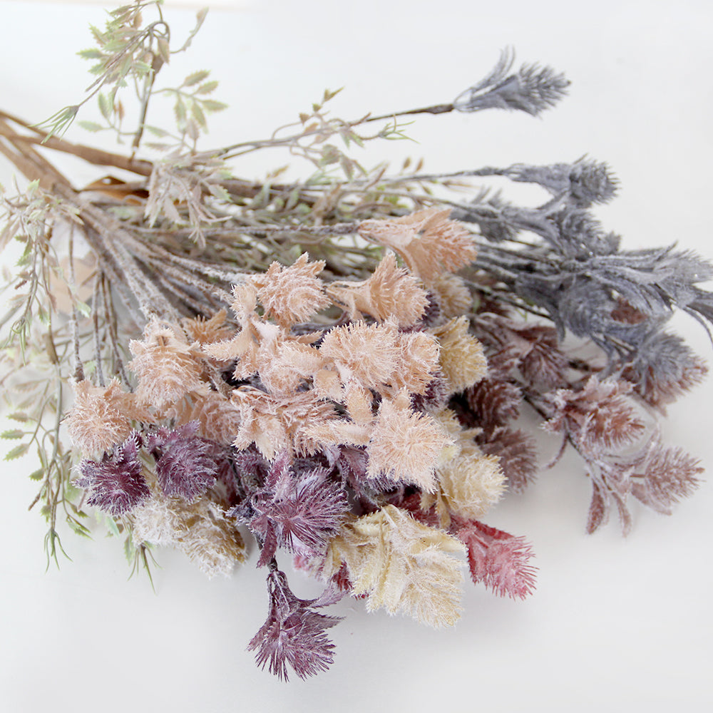 48cm artificial grass flowers artificial branch for autumn decoration