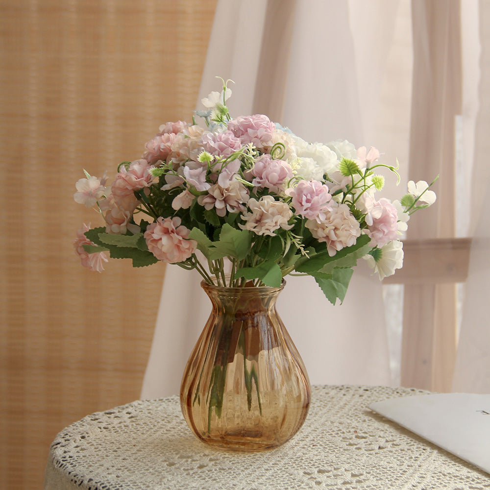 New Arrival Colorful Silk Large Artificial Flower Heads Wholesale Artificial Flower Rose Flower For Wedding Decoration
