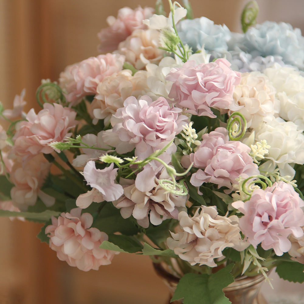 New Arrival Colorful Silk Large Artificial Flower Heads Wholesale Artificial Flower Rose Flower For Wedding Decoration