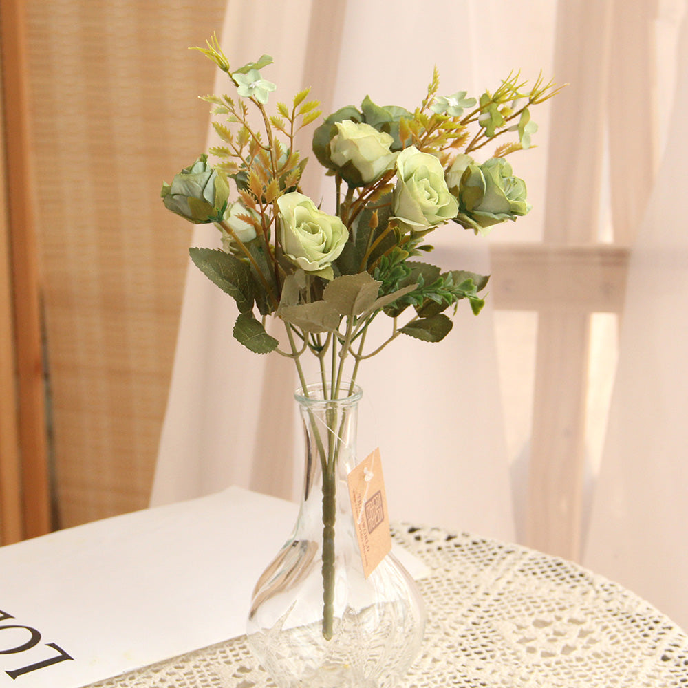 Hot-selling Top Seller Artificial Flowers in Bulk Wedding Decoration Roses Artificial Flowers Bouquet Flower Centerpieces for Table